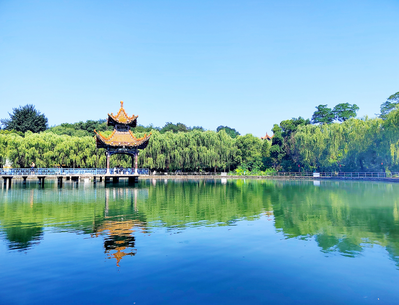 王莊煤礦公園美景